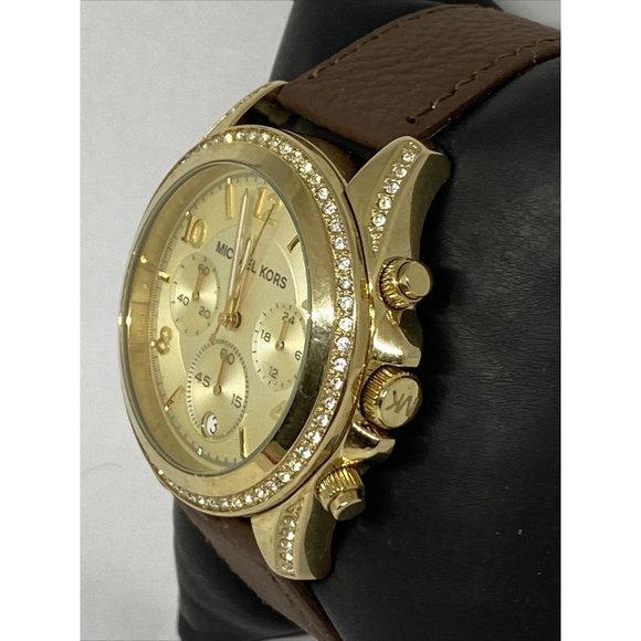 Michael Kors Blair MK5166 Women\'s Brown Leather An